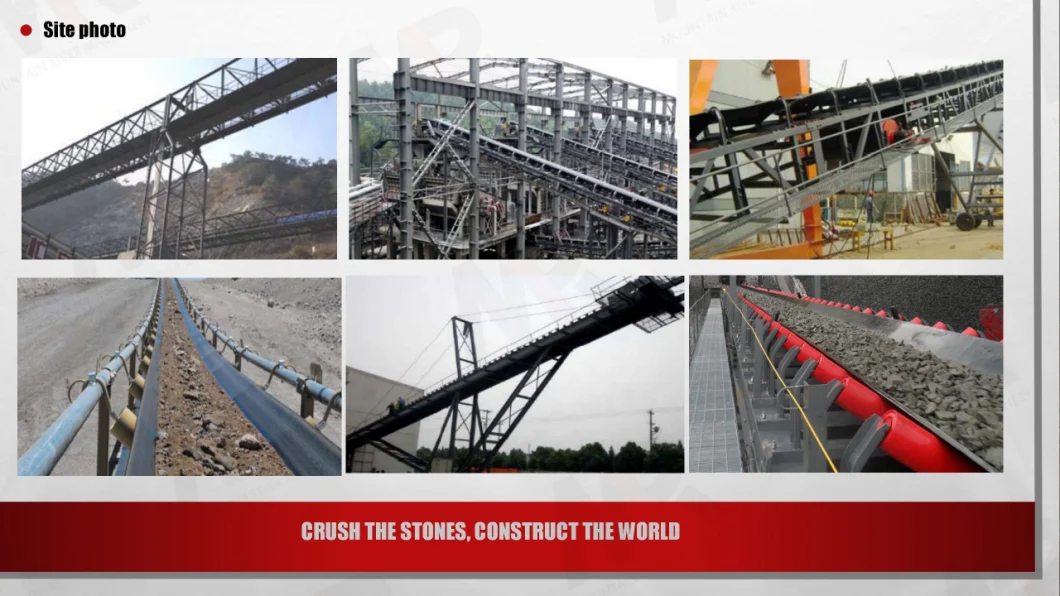 Automatic Belt Conveyor 415V,440V 400mm Quarry And Mineral Transport Coal Tripper Conveyor 2
